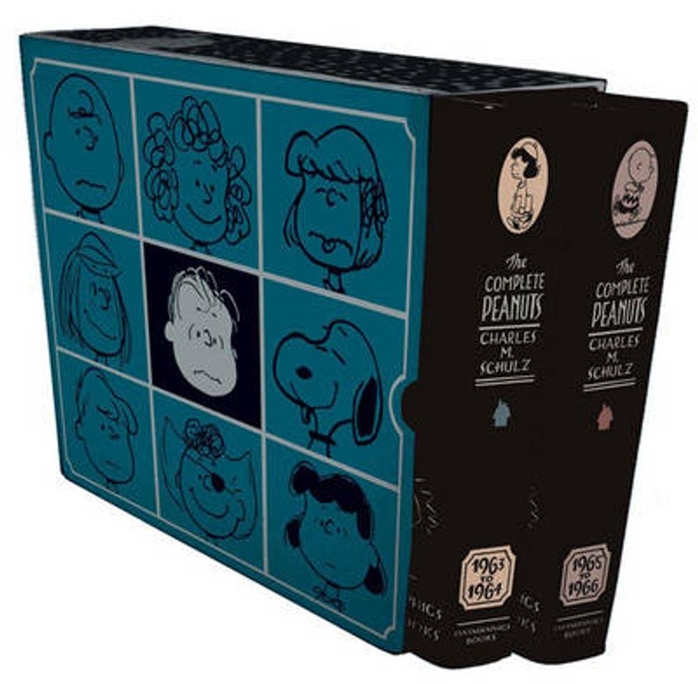 The Complete Peanuts 1963-1966 by Charles M. Schulz (English) Boxed Set Book