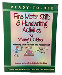 Fine Motor Skills Handwriting Activities Young Children Landy Burridge 1999 Book