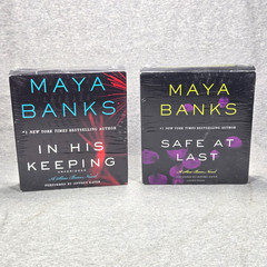 *NEW* Lot of 2 Maya Banks Audio Book CD In His Keeping/Safe At Last