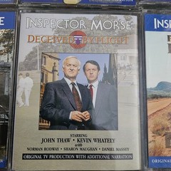 9 INSPECTOR MORSE Audio TV Episodes (Audiobook Cassette) + 2 others -GT58