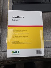New ACP- MKSAP 17 Board Basics- Essential Facts & Strategies to Pass Test
