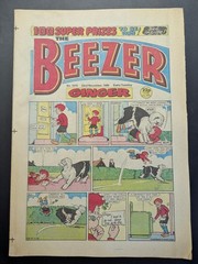 Beezer Comic No 1610, 22nd November 1986, Ginger, D.C. Thomson