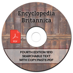 ENCYCLOPEDIA BRITANNICA-FOURTH 4th EDITION 1810-ALL Volumes-Reference Book-DVD
