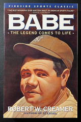 1992 “Babe: The Legend Comes To Life” Book MLB NY Yankees Robert W. Creamer VTG!