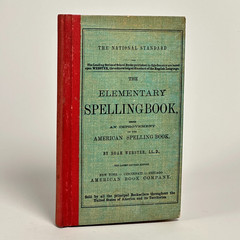 ca. 1940 Webster’s “Elementary Spelling Book” Blue-Back Speller (Hardcover)