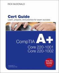 CompTIA a+ Core 1 220-1001 and Core 2 220-1002 Cert Guide Hardcov