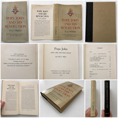 Pope John and His Revolution E.E.Y. Hales 1965 First Edition Hardcover DJ