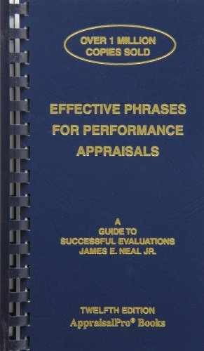 Effective Phrases for Performance – Plastic Comb, by Neal James E. – Very Good