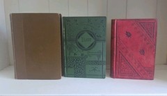 A Christmas Carol Etc. Charles Dickens Lot Of 3 Antique Victorian Books G Eliot