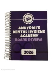 2026 Andyrdh’s Dental Hygiene Academy Board Review Book 2026 Edition