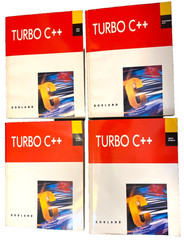 Vintage BORLAND Turbo C++ Programming Manuals Lot of 4 – Software Development