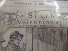 Little Learners Paper The Sixth Valentine & The Sugar Cookie Lady 1911 Antique