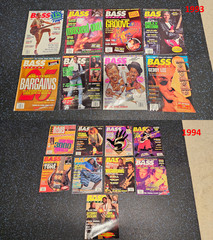 Bass Player Magazine – First 21+ Years, Complete – 1989 to Aug. 2011 – 235 Issue