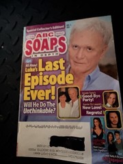 Lot Of Eight Vintage Soap Opera Digest/ABC Soaps In Depth Magazines. 1996-2015
