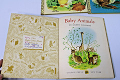 5 Vintage Little Golden Books- Baby Shower Gift Retro Nursery Cozy Kids’ Stories