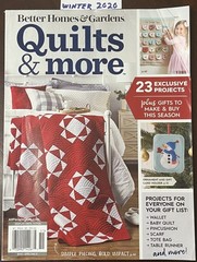YOU PICK – QUILTS AND MORE MAGAZINE from B H & G, 2006-2020, $2.99-$5.99