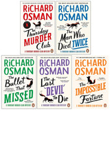 Thursday Murder Club Mysteries Series 1-5 Books Collection Set By Richard Osman