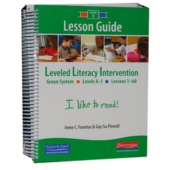 Fountas & Pinnell Leveled Literacy Intervention: Lesson Guide (Green System,…
