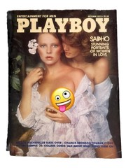 Playboy Oct 1975 Jill De Vries Center Fold W/ Cher Interview Vtg Women In Love