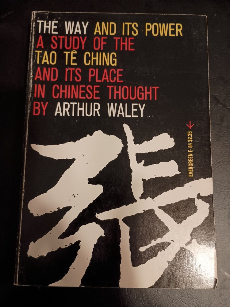 VTG The Way and its Power Fourteen edition Arthur Waley 7th printing 1970 used