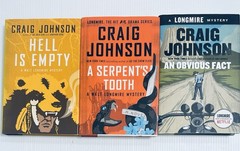 Walt Longmire First Edition Hardcover Lot 3 Craig Johnson Mystery Western Crime