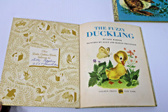 5 Vintage Little Golden Books- Baby Shower Gift Retro Nursery Cozy Kids’ Stories
