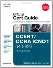 CCENT/CCNA ICND1 640-822 Official Cert Guide (3rd Edition) By We