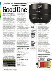 Zeiss – Lens 32mm Touit – Original Magazine Report – 2013