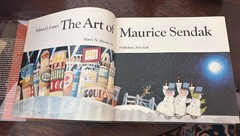 The Art of Maurice Sendak 1980 First Edition Selma G Lanes Abrams Pop-Up Intact