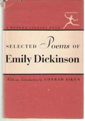 Selected Poems of Emily Dickinson The Modern Library 25.4 – Hardback in DJ