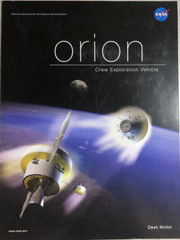 ORION Crew Exploration Vehicle Desk Model NASA cardstock punch-out sheets