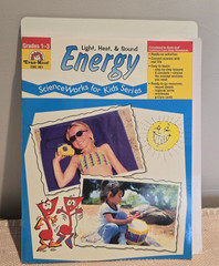 Evan-Moor LIGHT, HEAT, SOUND & ENERGY Science Works for Kids Series (Homeschool)