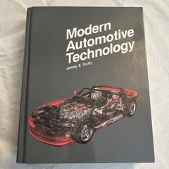 Modern Automotive Technology by James E. Duffy Hardcover 2004 ASE Certified