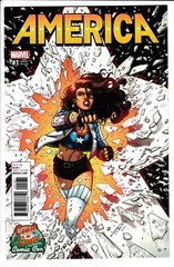 AMERICA #1, COAST TO COAST VARIANT, Marvel Comics (2017)