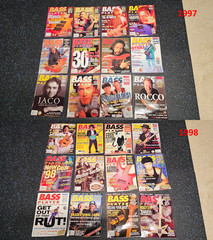 Bass Player Magazine – First 21+ Years, Complete – 1989 to Aug. 2011 – 235 Issue