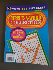 Lot of 3 KAPPA Circle-A-Word Collection Puzzle Books +Bent & Wiggly-Number Finds