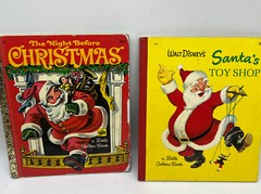 Lot Of 8 Children’s Books Raggedy Ann Popeye Santa’s Toy Shop