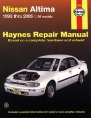 Nissan Altima 1993 thru 2006 (Haynes Repair Manual) – Paperback – GOOD