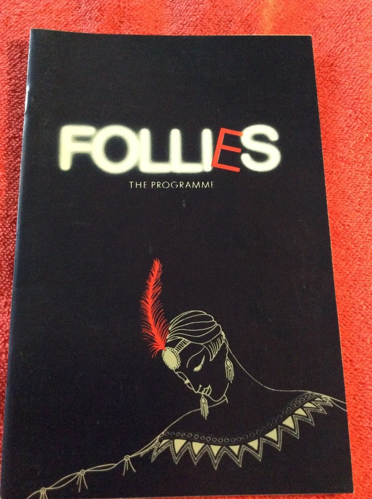 FOLLIES PROGRAMME PROGRAM EARTHA KITT EILEEN PAGE JULY 1987