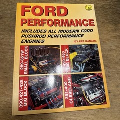 S-A Design Ford Performance Book Pat Ganahl Paperback 429-460 Big Block 289 390