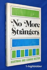 SIGNED 1986 No More Strangers Volume 1 1st Ed HCDJ Mormon LDS Hartman Rector Jr