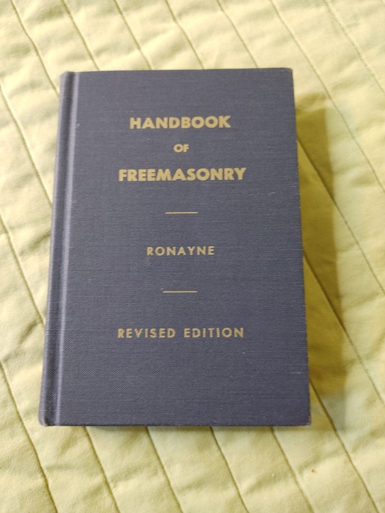 Handbook of Freemasonry 1967 Edmond Ronayne Masonic
