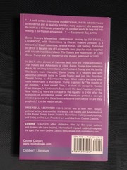 BARON TRUMP’S MARVELLOUS UNDERGROUND JOURNEY (2018 TPB) by Ingersoll Lockwood