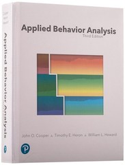 Applied Behavior Analysis Hardcover BEST BOOK