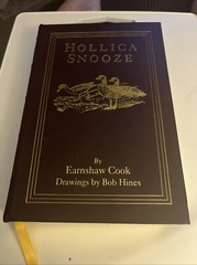 HOLLICA SNOOZE HARDCOVER LEATHER BOUND BOOK BY EARNSHAW COOK #599 Of 2400. Duck