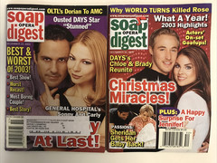 SOAP OPERA DIGEST magazine lot of 27 issues Complete July-Dec 2003 TV Drama