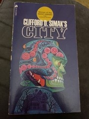 Rare 1952 City Clifford D Simak Ace Science Fiction Vintage Book Good Cond