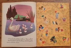 Disney’s The Ugly Duckling 2 Little Golden Books #D22 “A” + “B” 1952