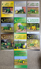 Green Magazine 2013 John Deere Tractor Enthusiasts Magazines Books LOT of 10