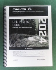 2024 Can-Am Defender X mr HD10 Owner’s Manual: 212 Pages & Protective Covers